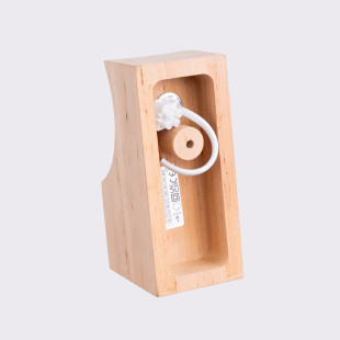 Kinkiet drewniany Bulbo Sollux | Naturalny design, 5 lat gwarancji