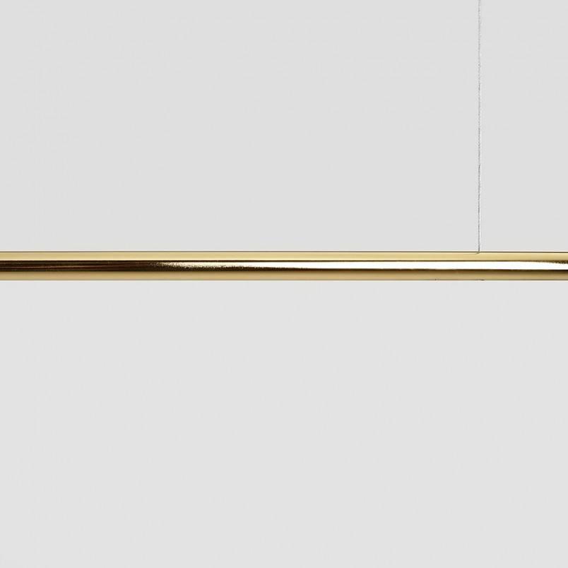 Lampa wisząca Pure Gold Aldex - 2 szkła, biało-złota | Sklep z lampami