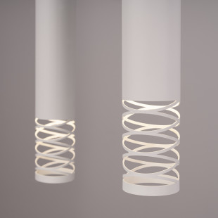Lampa wisząca 3 punktowa Lami biała Sollux - Nowoczesny design