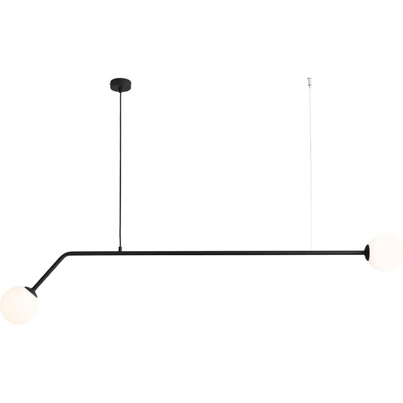 Lampa wisząca 2 kule Pure Black | Aldex | Sklep z lampami