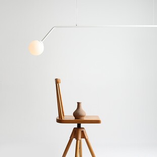 Lampa wisząca biała Aldex Pure White - 2 kule szklane | Sklep z lampami