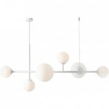 Lampa wisząca Dione VI biała Aldex - nowoczesny design