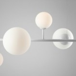 Lampa wisząca Dione VI biała Aldex - nowoczesny design