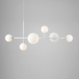 Lampa wisząca Dione VI biała Aldex - nowoczesny design