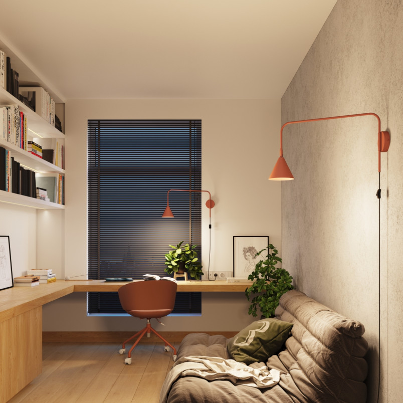 Kinkiet Nox Sollux - Ochrona Czerwona | Nowoczesne Oświetlenie
