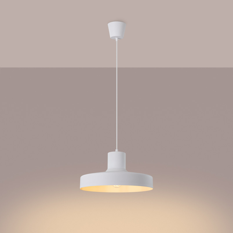 Lampa wisząca Bilo - Loftowa lampa metalowa Sollux | 339 zł