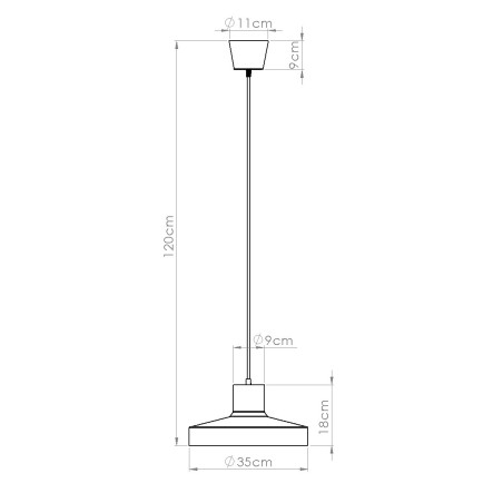 Lampa wisząca Bilo - Loftowa lampa metalowa Sollux | 339 zł