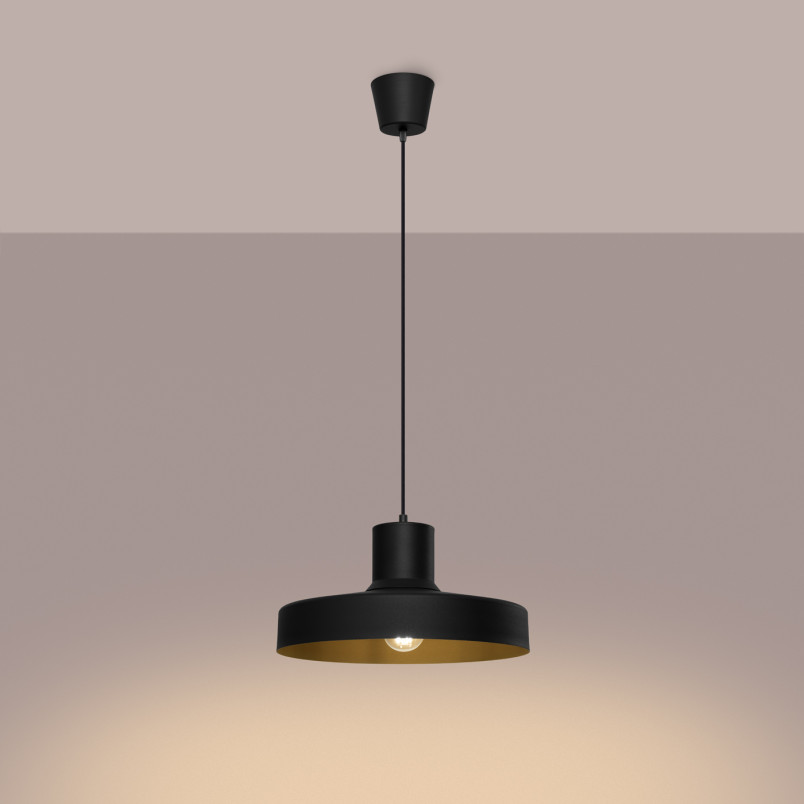 Lampa wisząca loft Bilo | Sollux - Nowoczesny design