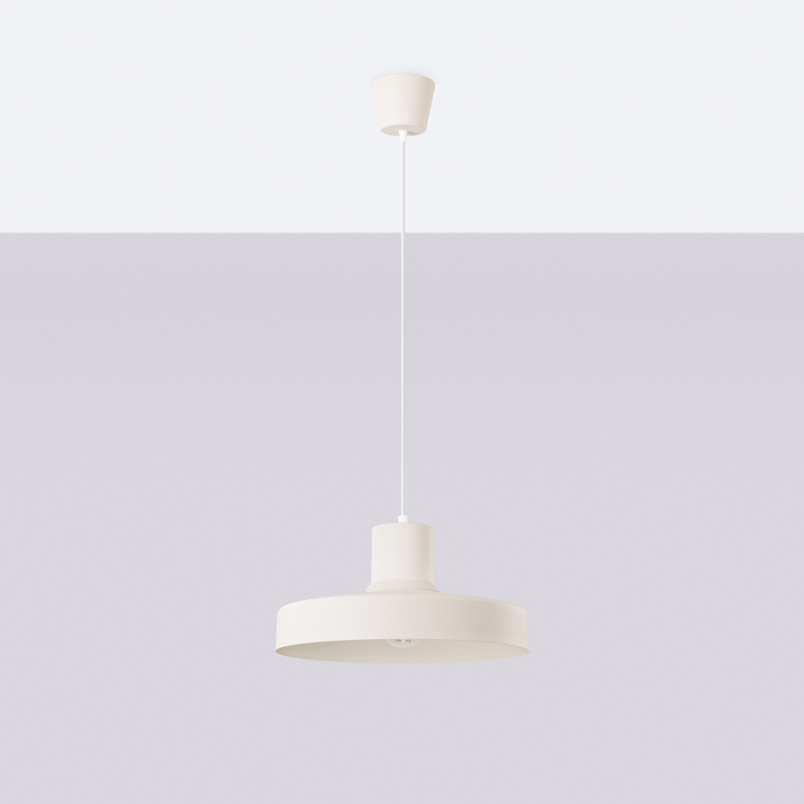 Lampa wisząca loft Bilo beżowa | Sollux - Oświetlenie