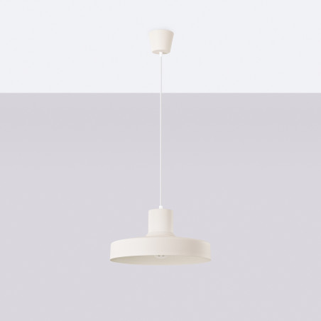 Lampa wisząca loft Bilo beżowa | Sollux - Oświetlenie