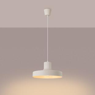 Lampa wisząca loft Bilo beżowa | Sollux - Oświetlenie
