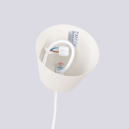 Lampa wisząca loft Bilo beżowa | Sollux - Oświetlenie