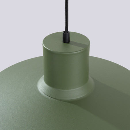 Lampa wisząca loft Bilo zielona | Sollux - Nowoczesny design