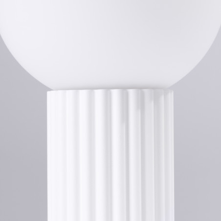 Lampa stołowa biała Sollux Halo | Nowoczesny design