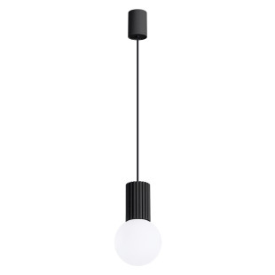 Lampa wisząca ryflowana Halo Sollux - nowoczesny design