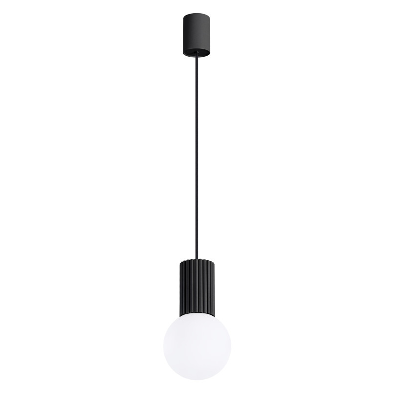 Lampa wisząca ryflowana Halo Sollux - nowoczesny design