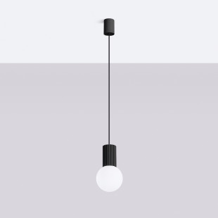 Lampa wisząca ryflowana Halo Sollux - nowoczesny design
