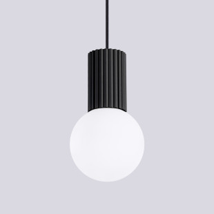 Lampa wisząca ryflowana Halo Sollux - nowoczesny design