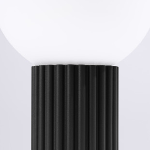 Lampa stołowa ryflowana Halo Sollux | Biały/Czarny | Kup online