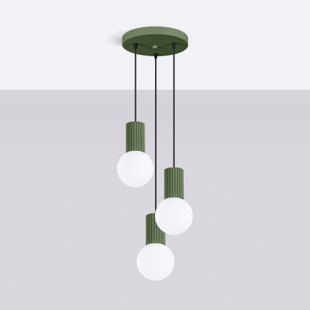 Lampa wisząca Halo Sollux: Stylowe oświetlenie do salonu