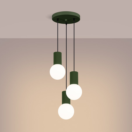 Lampa wisząca Halo Sollux: Stylowe oświetlenie do salonu
