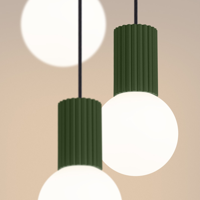 Lampa wisząca Halo Sollux: Stylowe oświetlenie do salonu