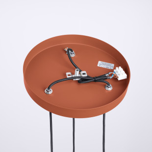 Lampa wisząca Sollux Halo: Ryflowana, szklane kule, 3 punkty