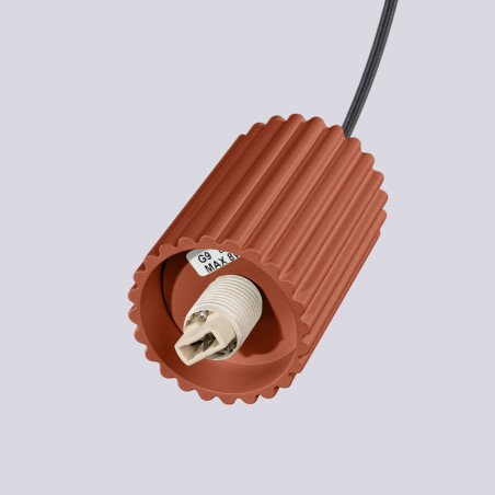 Lampa wisząca Sollux Halo: Ryflowana, szklane kule, 3 punkty