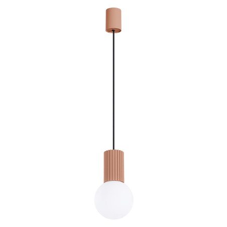 Lampa wisząca Halo Sollux: Elegancki design, biały/mocca