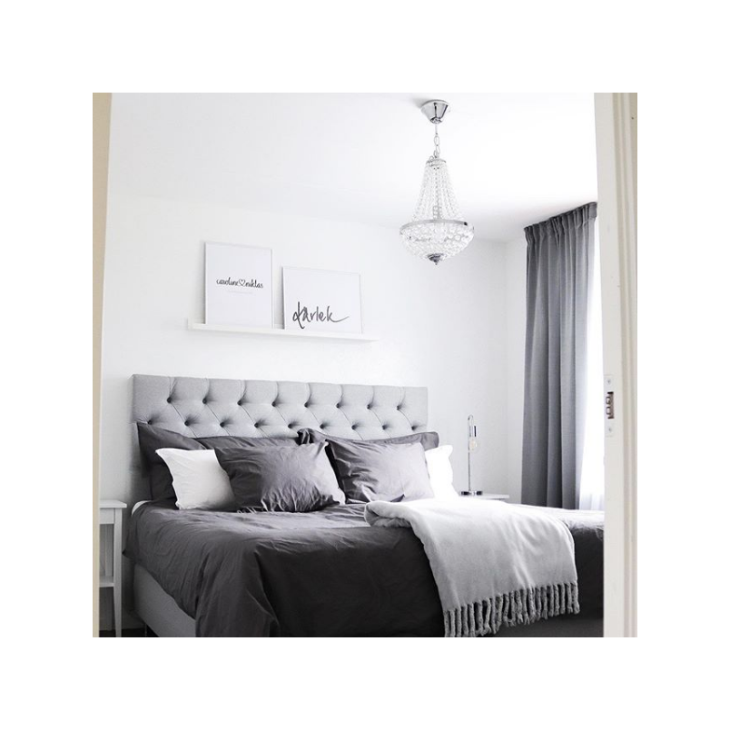 Żyrandol glamour z kryształkami Granso 30cm chrom - Markslojd