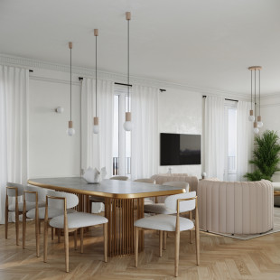 Lampa wisząca HALO Sollux - nowoczesny design, ciepłe światło