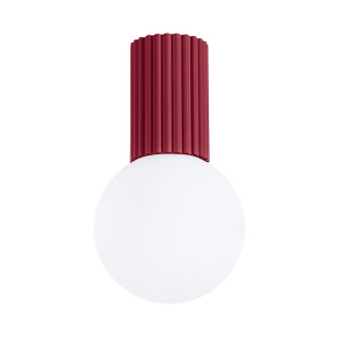 Plafon ryflowany Halo IP44 12cm - Sollux | Oświetlenie do łazni