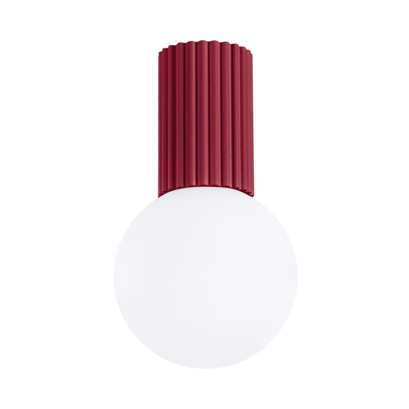 Plafon ryflowany Halo IP44 12cm - Sollux | Oświetlenie do łazni