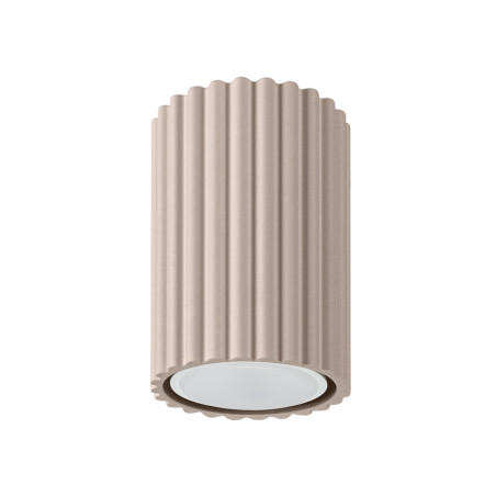 Lampa spot Karbon taupe Sollux | Minimalistyczny design