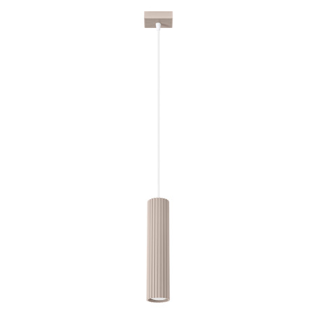 Lampa wisząca Karbon taupe Sollux | Nowoczesny design