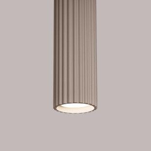 Lampa wisząca Karbon taupe Sollux | Nowoczesny design