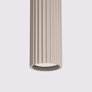 Lampa wisząca Karbon taupe Sollux | Nowoczesny design