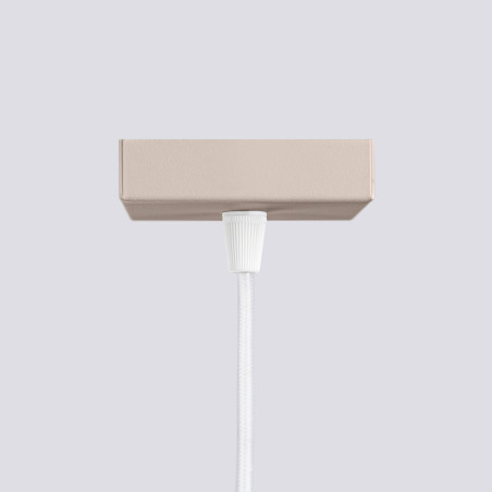 Lampa wisząca Karbon taupe Sollux | Nowoczesny design
