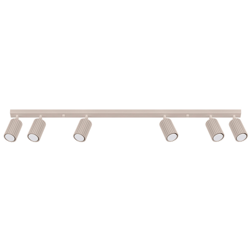 Reflektor Karbon Long Taupe Sollux - 6 punktów, Minimalizm