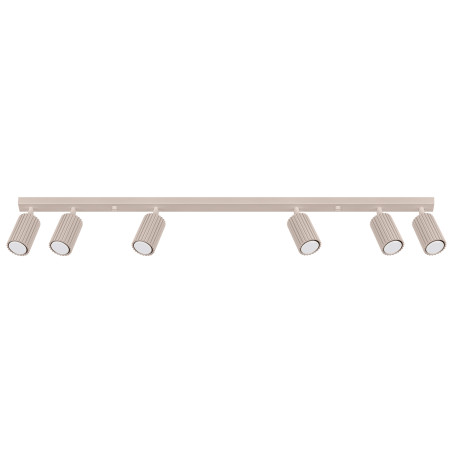 Reflektor Karbon Long Taupe Sollux - 6 punktów, Minimalizm