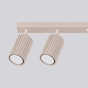 Reflektor Karbon Long Taupe Sollux - 6 punktów, Minimalizm