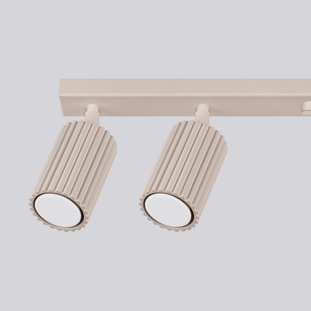 Reflektor Karbon Long Taupe Sollux - 6 punktów, Minimalizm