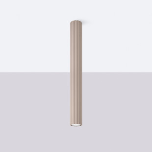 Lampa spot Karbon taupe Sollux | Nowoczesny design
