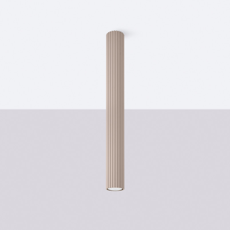 Lampa spot Karbon taupe Sollux | Nowoczesny design