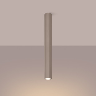 Lampa spot Karbon taupe Sollux | Nowoczesny design