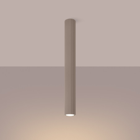 Lampa spot Karbon taupe Sollux | Nowoczesny design