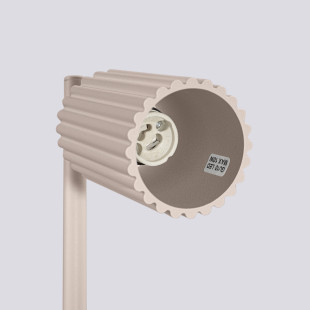 Lampa biurkowa Karbon taupe Sollux | Nowoczesny design