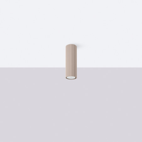 Lampa spot Karbon taupe Sollux | Nowoczesne oświetlenie