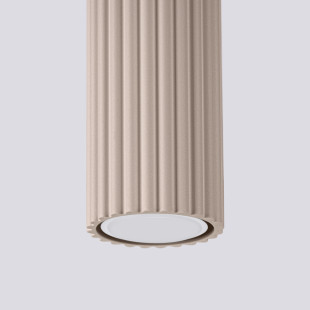 Lampa spot Karbon taupe Sollux | Nowoczesne oświetlenie