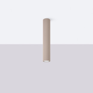 Lampa spot Karbon taupe Sollux | Nowoczesne oświetlenie